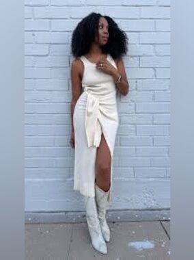 Modern Citizen Tank Maxi Wrap Dress, S-M